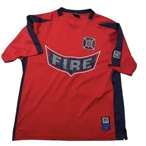 CHICAGO FIRE SOCCER JERSEY SIZE L MLS